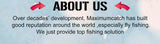 Maximumcatch Center Pin Floating Fishing Reel Aluminum 6061-T6 Floating Reel