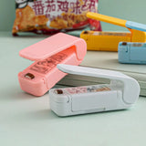 Mini Sealing Machine USB  Heat Sealer Storage Bag Plastic Package Food Sealer Clip Bag Handheld Food Heat Sealer