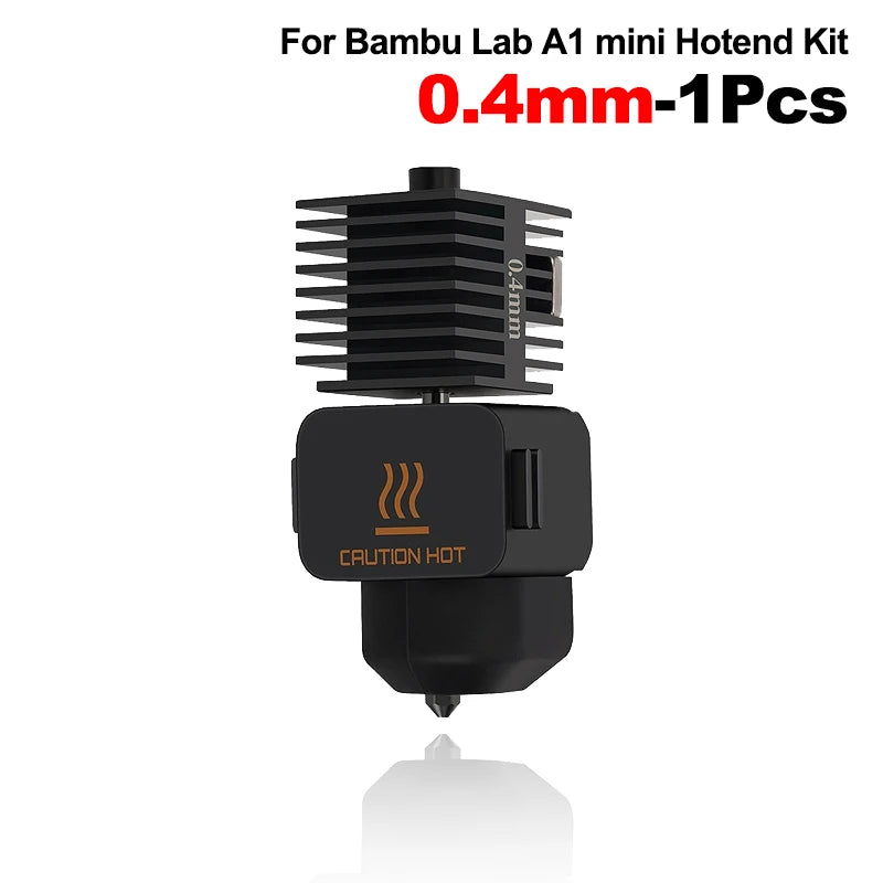 3D Printer Parts for Bambu Lab A1 A1 Mini Assembly Hotend Kit 0.2 0.4 0.6 0.8mm for Bambu Lab A1/A1 mini Nozzle Silicone Brush