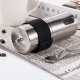 Steel Manual Coffee Grinder S/L Portable Travel Camping Coffee Bean Grinder
