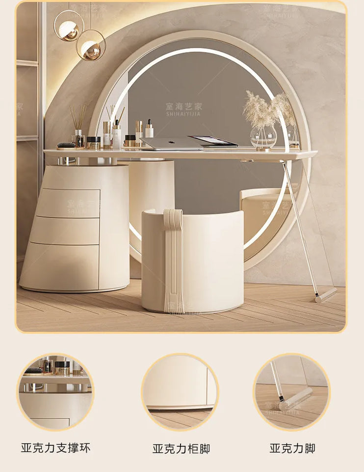 Oganizer Organizer Dressing Table Apartment Italian Ornaments Girls Dressing Table Drawer Modern Tocador Maquillaje Furniture