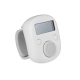 Electronic Finger Counter, Resettable 6-Digit LCD Electronic Digital Display Finger Hand Tally Counter Counting Tool