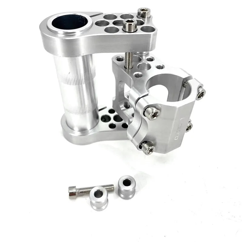 Litepro for Brompton Folding Bike Stem Extend Adjusted Variable Angle stem Aluminum Alloy CNC Bicycle Handlebar Adjustable Stem