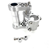 Litepro for Brompton Folding Bike Stem Extend Adjusted Variable Angle stem Aluminum Alloy CNC Bicycle Handlebar Adjustable Stem