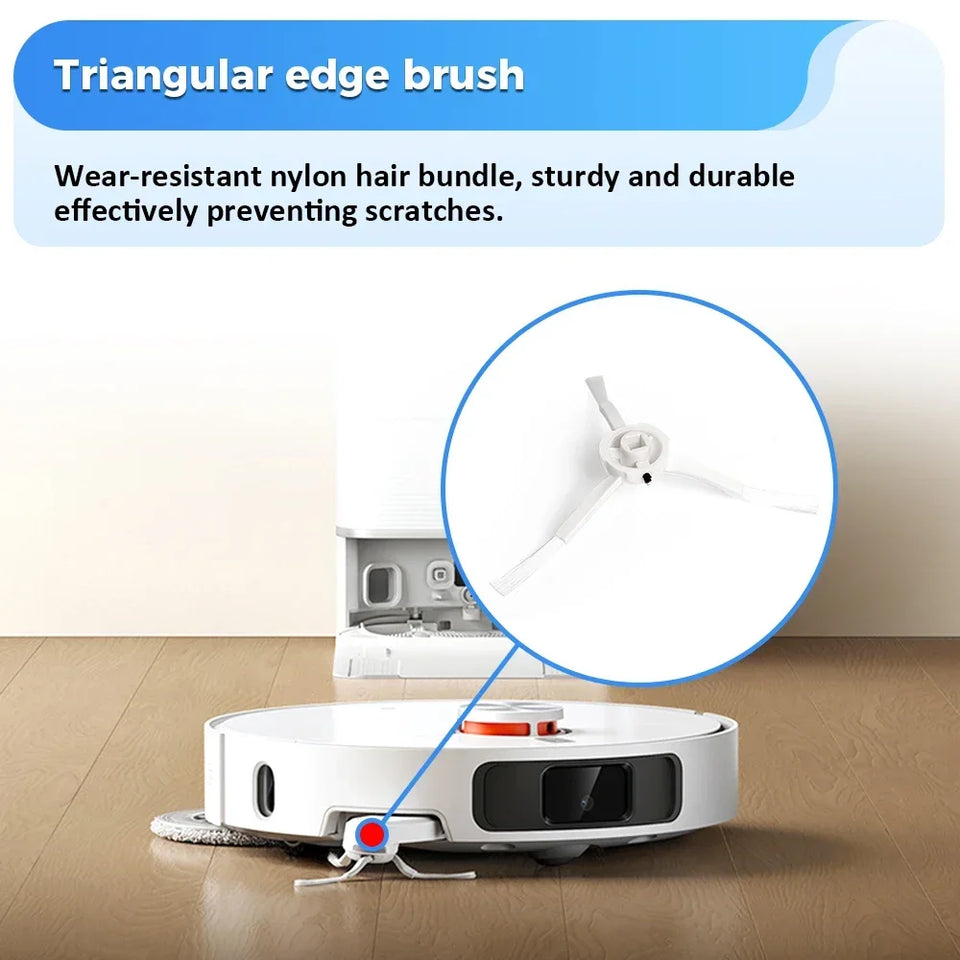 For Xiaomi Robot Vacuum X20+/X10+ /X20 Plus/X10 Plus Parts Mop Cloth Dust Bag Roller Side Brush Hepa Filter Part Accessories