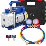 SIHAO 4.8CFM 1/3HP Refrigeration Vacuum Pump Air Conditioning for Automobile Vacuum Evacuation Car Refrigeration Repair Tools