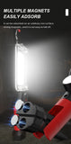 COB Floodlight Rechargeable Lamp Led Work Light Use 2*18650 Battery Led Portable Magnetic Light Hook Clip Waterproof