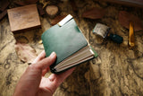 Refillable Leather Travel Notebooks Diary, Retro Handmade Leather Portable Travel Journals Sketchbook for School Office Supplies