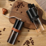 Adjustable Coarseness Manual Coffee Grinder Ceramic Grinding Core Double Bearing Design Coffee Grinding Machine