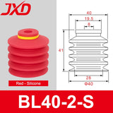 10PCS JXD PIAB Type BL20/30/40/50mm Vacuum Sucker 5-Layer Silicone Suction Cup for Irregular Soft Bag Packaging Robot Component