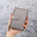 Ins Students Female Wallet New Ultra Thin Small Change Clutch Bag