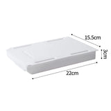  Invisible Under The Desk Storage Box Pull Out Storage Table Shelf Hanging Under Desk Drawer Large Capacity Undertable Drawer