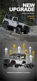 1/12 4WD Off-Road RC Car MN98 MN99S 2.4G Remote Control SUV Electric Climbing Car Toy for Kids Official Licensed Model Guard 90