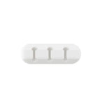 3/5/7 Clips Adhesive Silicone Cable Winder Desktop Wire Wrapped Cord Earphone Cable Holder Desk Organizer Office Supplies