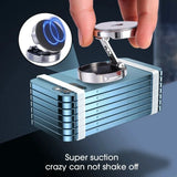 Strong Magnetic Mobile Phone Stand 720° Foldable Round Bracket Car Holder Support for Universal Phones Mount Holders In Car
