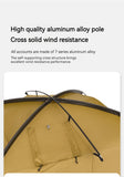 Naturehike Dune 7.6 Camping Tent 2 People 4 Season Tent Ultralight PU2000mm Outdoor Travel iking Tent With Chimney Screen Window