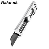 Stainless Steel Utility Knife 6 In 1 Multi-Function Opener Retractable Box Cutter Portable Office Home Courier Unboxing Knifes