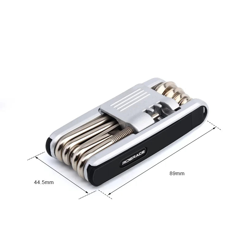 13 In 1 Bicycle Multi Tools Chain Splitter Cutter Hex Spoke Wrench Screwdriver Tyre Lever Tool Kit Portable Bike Repair Tools