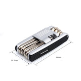 13 In 1 Bicycle Multi Tools Chain Splitter Cutter Hex Spoke Wrench Screwdriver Tyre Lever Tool Kit Portable Bike Repair Tools