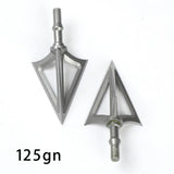 3pcs Hunting Broadhead 100gn-150gn ArrowHead Arrows Points for Compound Recurve Traditional Bow Crossbow Hunting Archery Outdoor