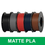 KINGROON 5KG(11LBS) PLA PETG HS-PLA HS-PETG Filament 1.75mm High Speed 3D Printer Material Matte PLA 1kg*5 Roll Mix Color New