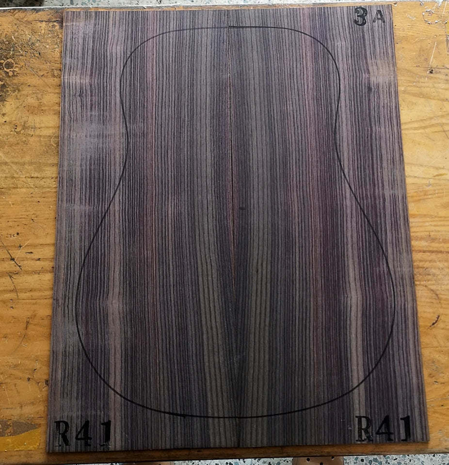 AAA Grade India Rose guitar back/side board All-Solid acoustic Guitar making material accessories Solid Woods Number selection