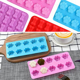 Puppy Dog Paw Bone Silicone Mold for Jelly Candy Chocolate Ice Cube Baking Mold to Make Dog Snack Biscuits in Multiple Colors a
