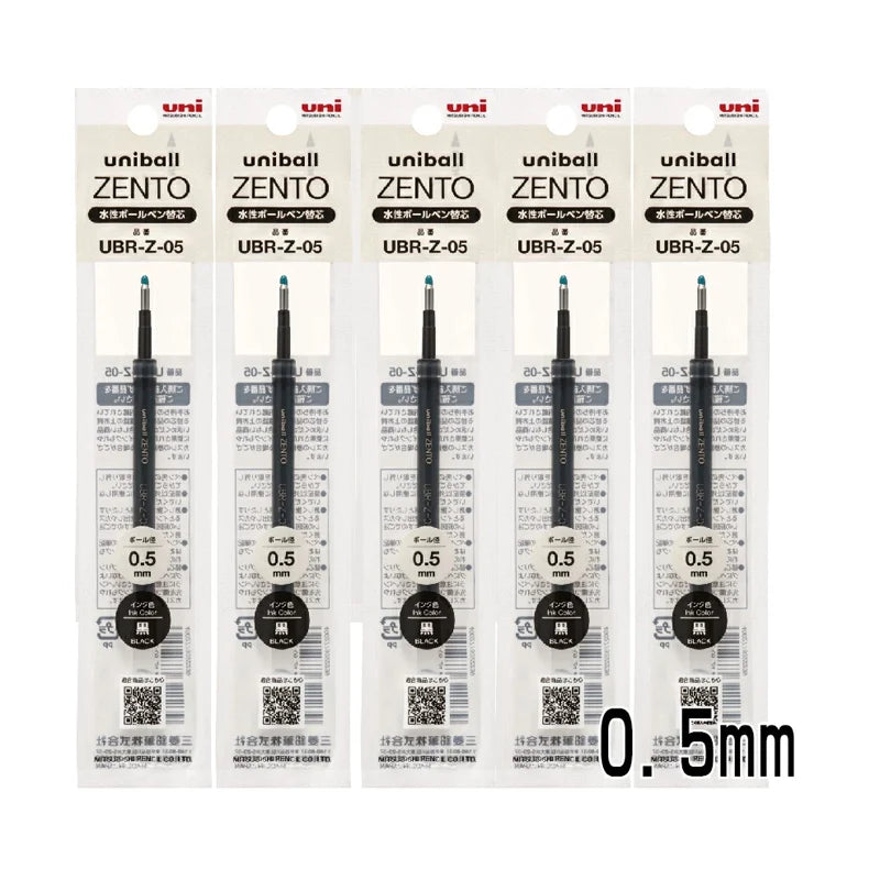 Uni-ball ZENTO Click Gel Pen,0.38/0.5/0.7mm Various Colors Water-based pen With Ergonomic Grip Smooth Writing for School&Office