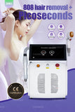 Multifunctional 2 in 1 Diode and Nd Yag Laser 755 808 1064nm Hair Removal Machine Portable Picoseconds Laser Tattoo Remover