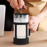 1pc-Black teapot, steaming pot, wooden handle, wooden cover of dual-purpose tea set, suitable for family, restaurant, hotel
