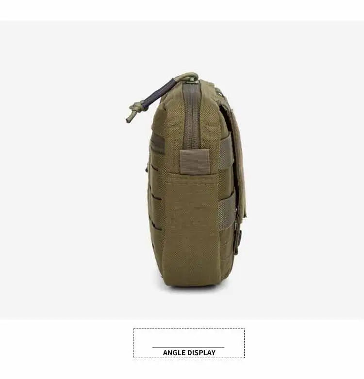 1050D Sports Hunting Dump Pouch Nylon Front Pouch of Plate Carrier Chest Rig with Molle Carrying Kit Pouch