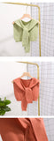 Korean Woman's Winter Wool Blouse Shoulders Cape Knotted Scarf Neck Guard Fake Collar Scarve Cashmere Warm Knitted Shawl Q36