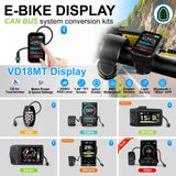 BAFANG CAN Display Electric Bike Computer DPC010 VD618 EKD01 Bluetooth Bafang CAN BUS Protocol Motors 5Pin Male Ebike Conversion