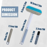 Pet hair remover is suitable for furniture, durable and reusable, washable plush cleaner for dogs and cats, family and outdoor u