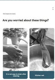 Stainless Steel Swan Sink Strainer Basket Kitchen Sink Garbage Filter Swan Dry And Wet Separation Hook Drain Rack