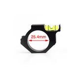 Alloy Rifle Scope Laser Bubble Spirit Level For 25.4mm Pipe Diameter 30mm Pipe Diameter 35mm level Gauge Ring Mount Holder Scope