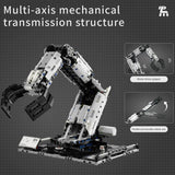 1029PCS Robotic Arm Building Blocks Set Remote Mechanical Arm Model Bricks Desktop Decoration Diy Toys For Boys Holiday Gifts
