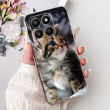 For Honor 400 Smart 5G Case LGN-NX1 Cute Cartoon Painted Cover Soft Slim Phone Case For Honor X7d HonorX7d Honor400 Smart Fundas