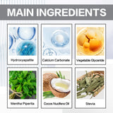 120g Nano Hydroxyapatite Toothpaste Remover Coffee/Tea Stain Improve Bad Breath Prevent Caries Fresh Breath Teeth Dental Care