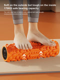 Electric Vibrating Foam Roller Massage Column Rechargeable Muscle Roller 5 Modes Tissue Massager for Bodybuilding