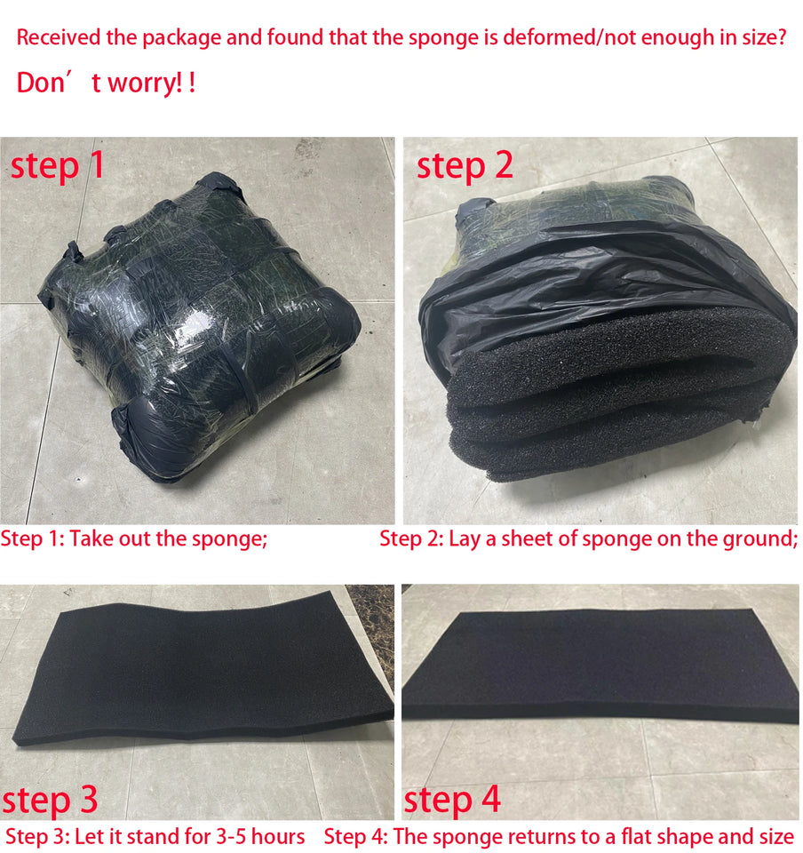 15/25/35/50PPI Bio Sponge Filter Media Pads Cut-to-fit Foam for Aquarium Fish Tanks Koi Ponds Filter Foam Sponges 2030