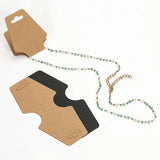 Jewelry Earrings Packaging Card Necklace Blank Jewelry Card Paper Earrings Paper Card Bow Storage