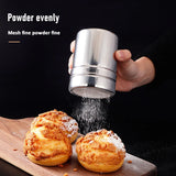 1pc Stainless Steel Chocolate Shaker Cocoa Flour Coffee Sifter Or 16Pcs Coffee Stencils Template Strew Pad Duster Spray Tools