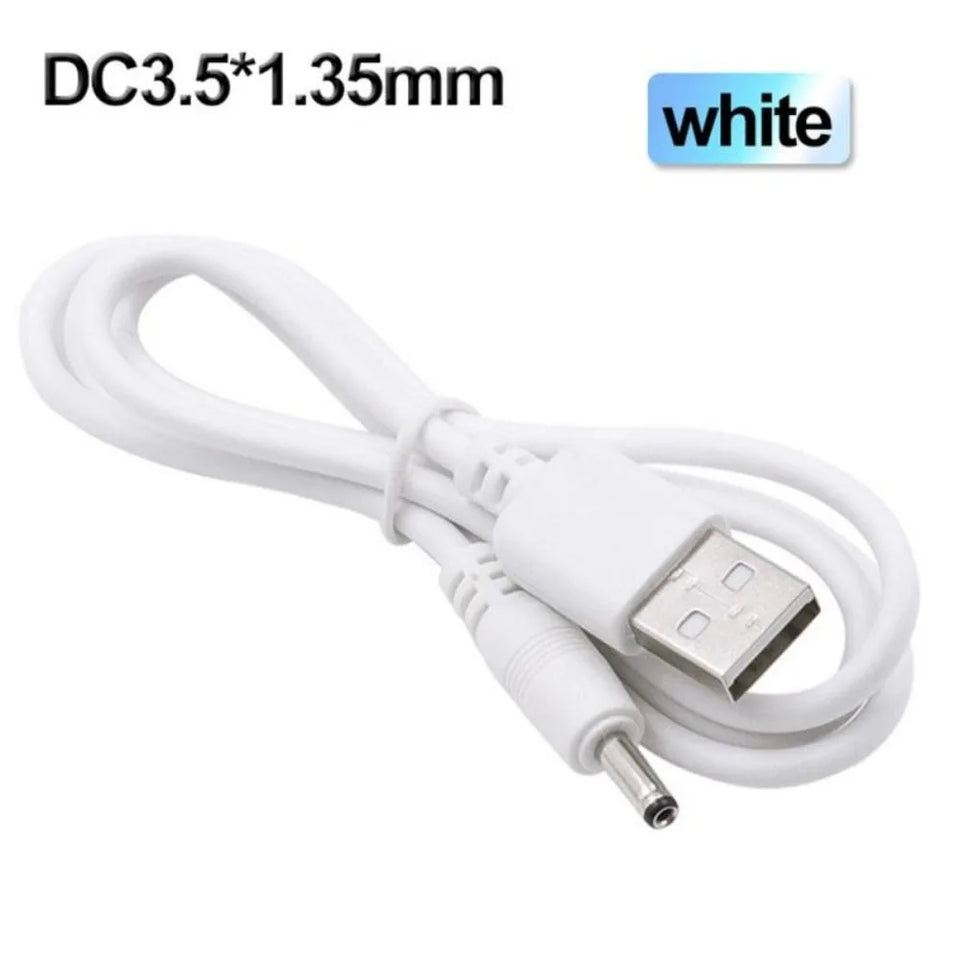 USB to DC 3.5mm Power Cable Jack Connector 5V Charger Power Cable 3.5*1.35mm Universal For HUB Mini Fan Router Speaker MP3/MP4