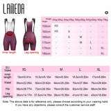 Lameda Bib Pants Shorts Women Cycling Seamless Breathable Cycling Bibs With Comfortable Pad Women's Cycling Shorts