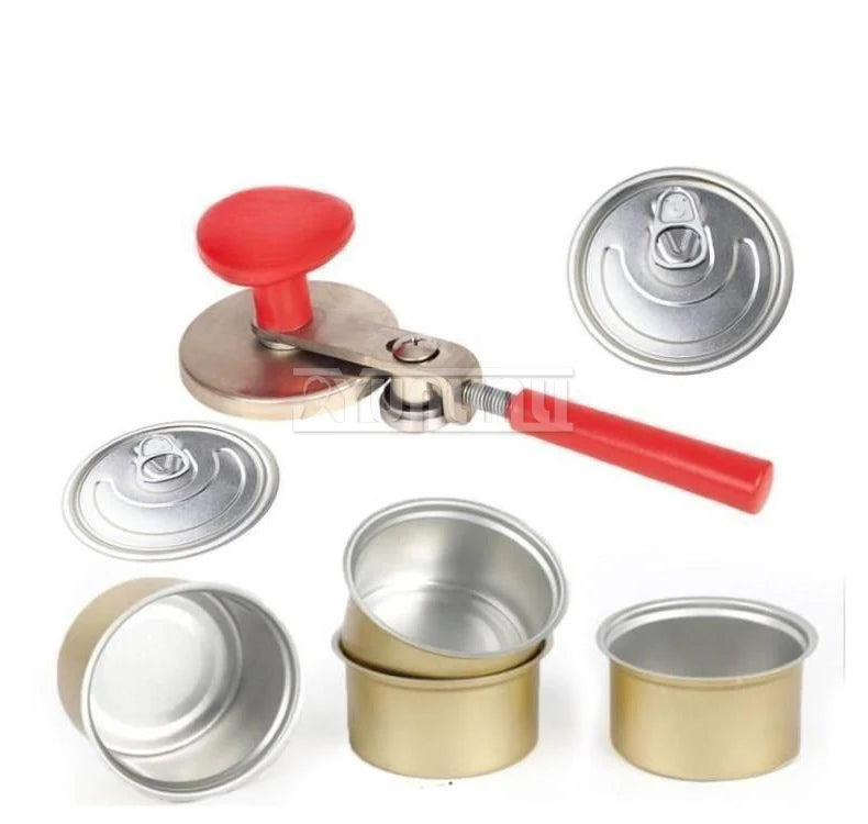 Manual Can Sealer Portable Bottle Sealing Machine Aluminum Cans Sealing Machine Plastic PET Cans Food-grade Aluminum Can
