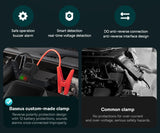 Baseus 2 In 1 Car Air Pump 8000mAh Power Bank Portable Air Compressor with LCD Digital Display Car Tire Inflator Pump