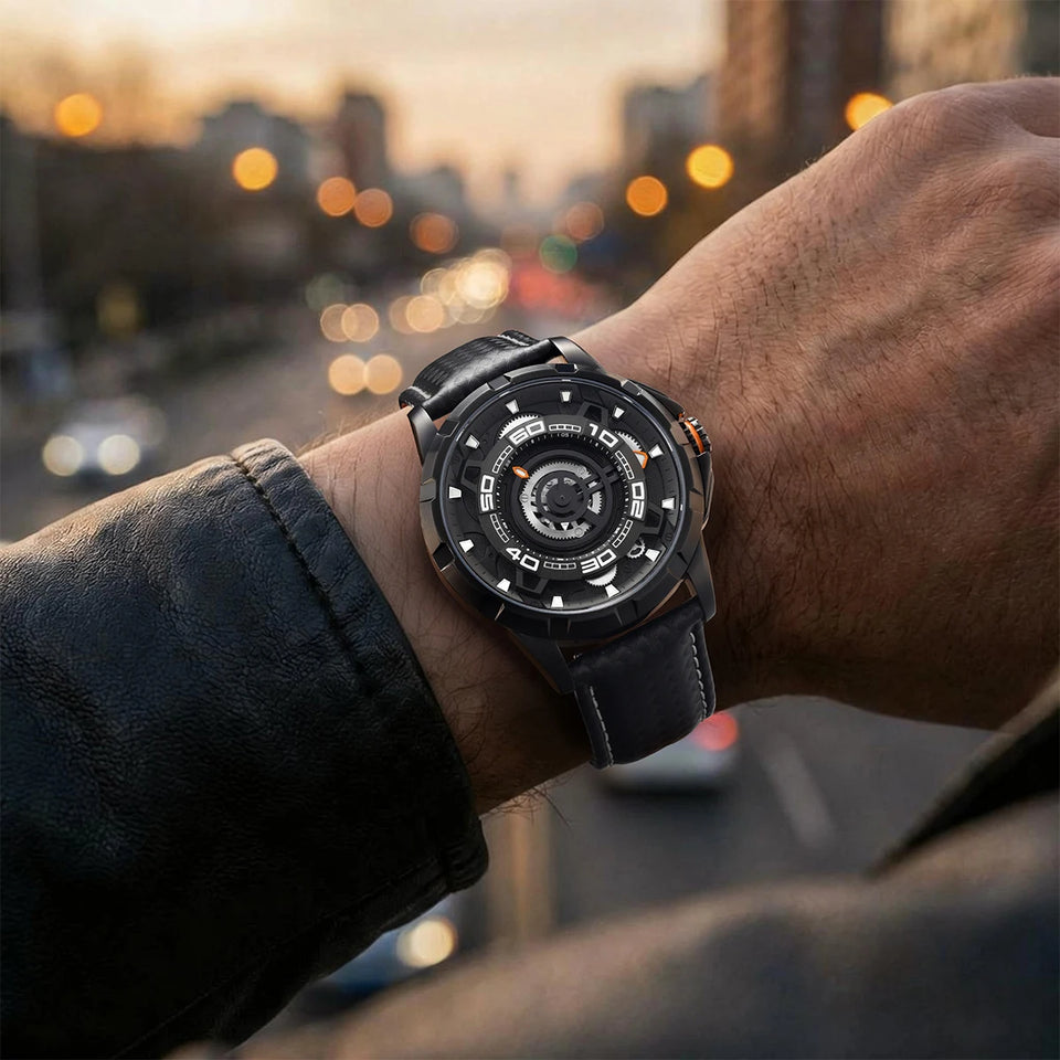 BERNY Automatic Skeleton Watch For Men 3D Dial 5ATM Luminous Sapphire 316L Steel MIYOTA 82S0 Mechanical Top Luxury Men's Watches