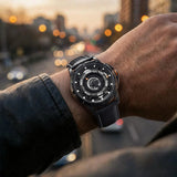 BERNY Automatic Skeleton Watch For Men 3D Dial 5ATM Luminous Sapphire 316L Steel MIYOTA 82S0 Mechanical Top Luxury Men's Watches