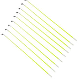 5pcs 40cm Fishing Rod Tip Retractable Carbon Fiber Fiberglass Fishing Pole with Top Ring Boat/Raft Rod Tip Spare Tail Fiberglass